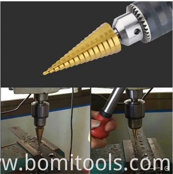 step drill bit